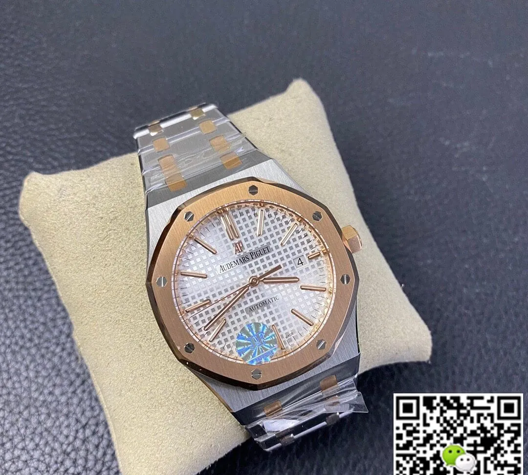 Audemars Piguet Royal Oak 15400SR.OO.1220SR.01 JF Factory 1:1 Best Edition Replica Watch Swiss ETA3120